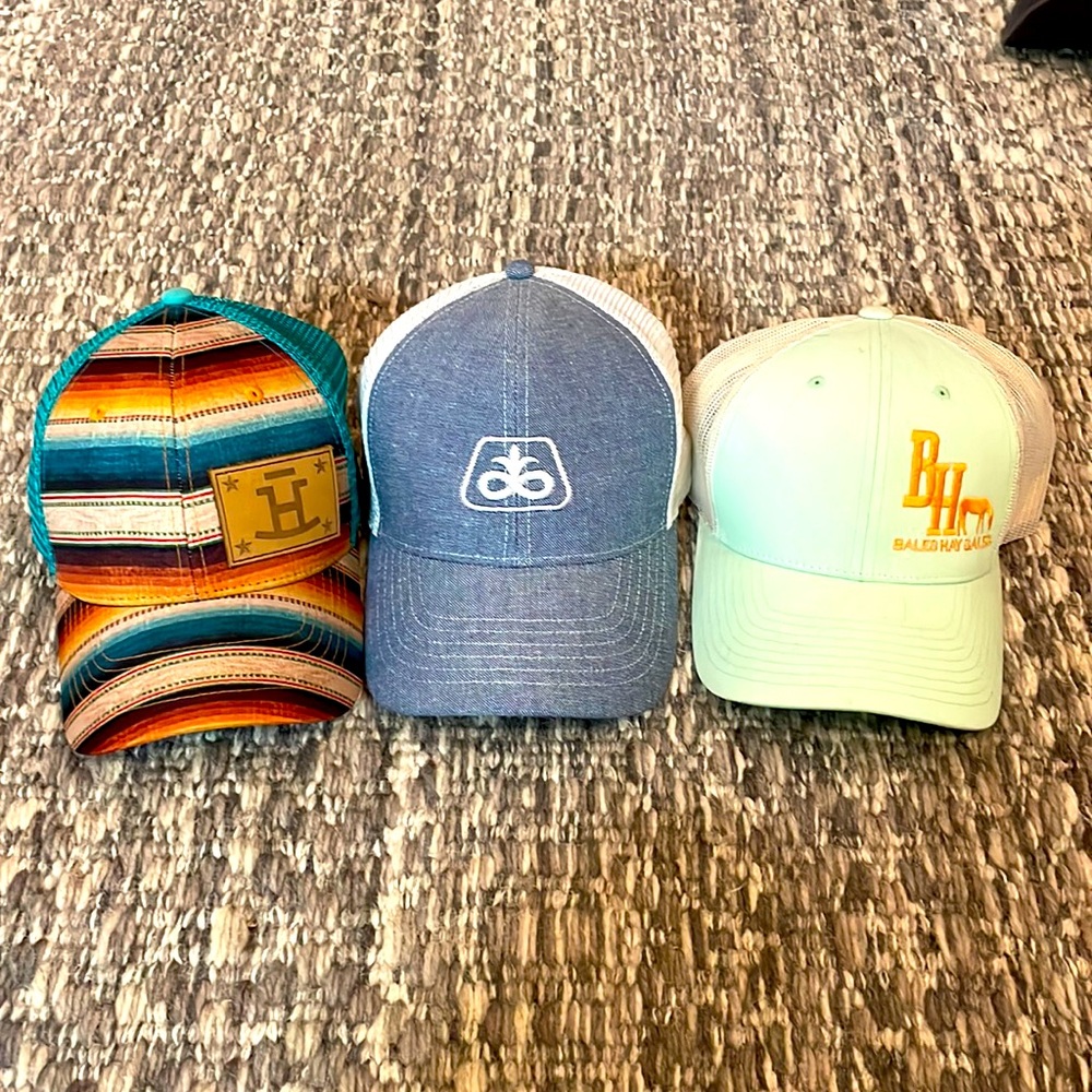 Woman’s western agriculture structured hats